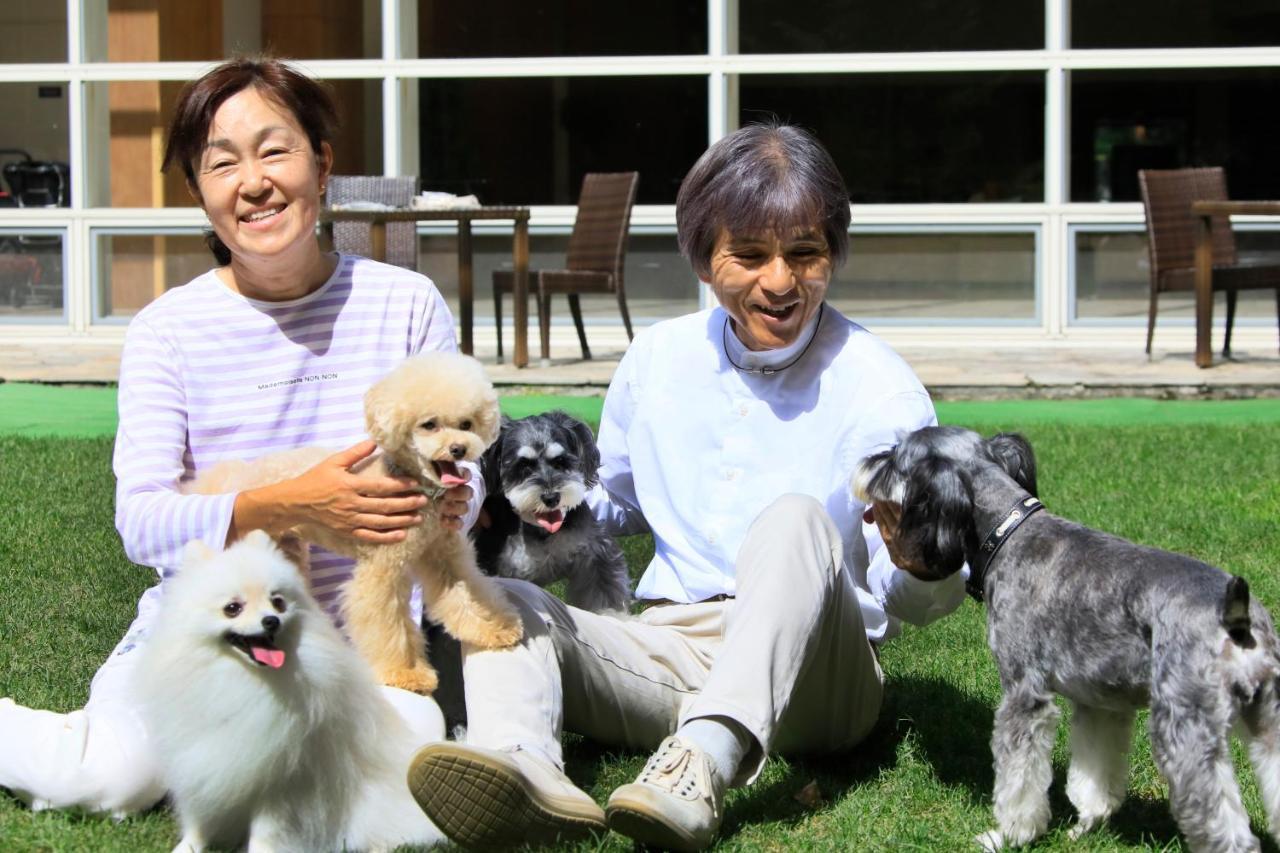 Yutorelo Tateshina Hotel With Dogs Chino Exterior photo